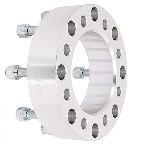 GDSMOTU 4pc Wheel Adapters For Chevy GMC 8 Lug, 2" Wheel Adapter 8x6.5