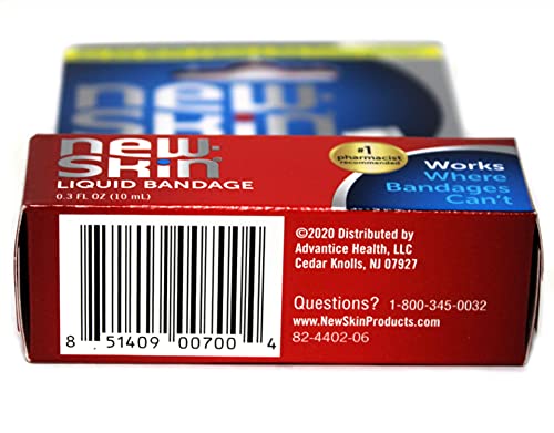 New Skin Liquid Bandage Bottle .3 Oz (784922851802)