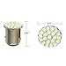 HOTSYSTEM 12V 1157 22 SMD LED Bulbs for Car Brake Light Stop Light Tail Light Reverse Lamp White 10-Pack