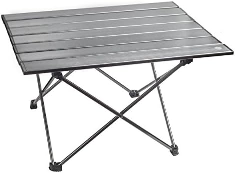 Portable Folding Micro Table| Premium Aluminum Construction| Lightweight| Perfect Outdoor Furniture For Camping, Picnic Dining, Beach Trips, Fishing, Games, Outdoor Excursions, Patio/ RV Use &amp; More
