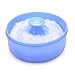 Voberry® Baby Soft Face Body Cosmetic Powder Puff Sponge Box Case Container (blue)