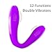Portable Vibrator with Remote Control, Vibrators for Her Clit and G Spot, 10 Mode Women Sex Toys, Rechargeablethumb 1