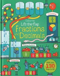Usborne Books Fractions & Decimals Lift-Flap