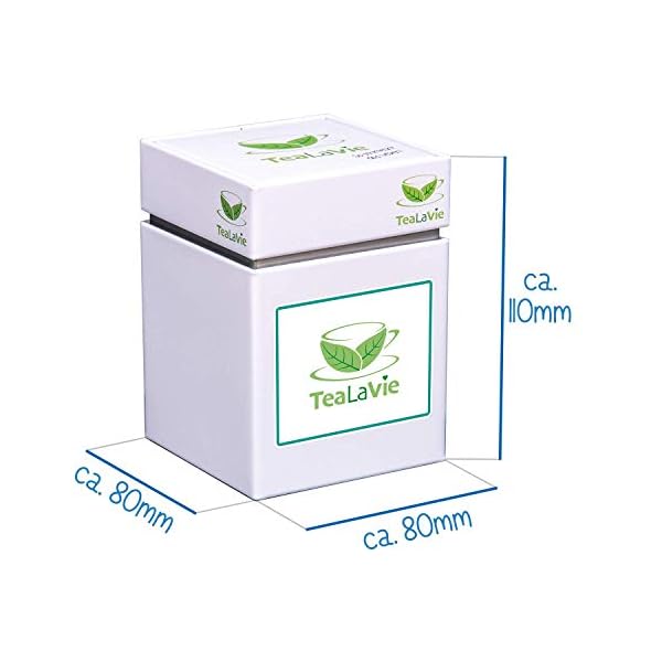 TEALAVIE - Rooibos Tee lose | Hot Orange - fruchtig würzige Orange | 100g Dose loser Rotbusch Tee aus Südafrika – Bild 7