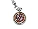 ShoppeWatch Celtic Dragon Pocket Watch Red with Chain Steampunk for Men and Women PW-74