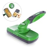 PetExpert Slicker Brush Professional Dog Slicker Brush Removes Loose Undercoat Tangled Knots &Matted Fur Cat Slicker Brush for Grooming Self Cleaning Slicker Brush Fits Small Large Dog & Cat