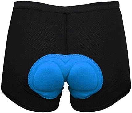 EraseSIZE Mens 3D Gel Padded Bicycle Bike Cycling Comfortable and Soft Underwear Shorts Pants from Size S - 3XL