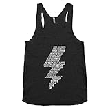 Moment Gear Harry Potter Spells Lightning Bolt Womens Racerback Tank