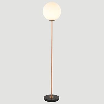 rose gold standard lamp