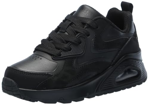 Skechers Kids Uno Gen1 - Color Surge Sneaker, Black/Black, 1 Little Kid