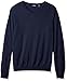 IZOD Men's Big and Tall Fine Gauge Solid V-Neck Sweater