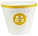 Hutzler Popcorn Bucket, Yellow