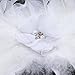 Jastore Photo Prop Outfit Baby Girl Angel Feather Wing Costume with Headband (A)