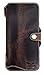 Yogurt Case for iPhone 8 Plus, Case for iPhone 7 Plus, Genuine Leather Wallet Handmade Compatible with iPhone 8 Plus/7 Plus 5.5 Inch Oil Leather