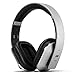August EP650 Bluetooth Wireless Over Ear Headphones with aptX LL Low Latency/Multipoint/NFC / 3.5mm Audio in/Headset Microphone - Silver