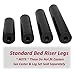 Leggett & Platt Adjustable Bed Leg Kit, 11
