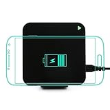 Qi Fast Wireless Charger by Ubittek Portable foldable Wireless Charging Pad/Stand for All QI-Enabled Devices, for example: Samsung Galaxy S7 / S7 Edge, S6 / S6 Edge,Google Nexus 4 / 5 / 6 / 7