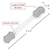 Baby Ziz Baby Safety Cabinet locks | 6 Pack White 2 EXTRA 3M Adhesive Adjustable Strap Latches for Washer Dryer Fridge Oven Toilet Appliance Drawer | Door Child Safety Cabinet Locks Child Safety Lock
