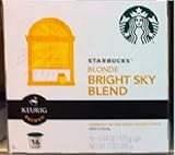 New Starbucks Blonde Bright Sky Blend - 16 Count K Cups