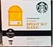 New Starbucks Blonde Bright Sky Blend - 16 Count K Cups