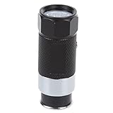 SODIAL(R) Car Cigarette Lighter Rechargeable LED Flashlight - Black