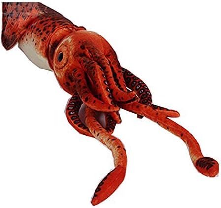 Giant Stuffed Plush Sea Animal Squid Toy Idea Gift for Kids 31.5 Inches
