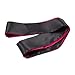 HOT TIME Satin Eye Mask Blindfold(red and black)