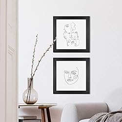 MCS Studio Gallery Frame, Black Woodgrain, 10 x 10
