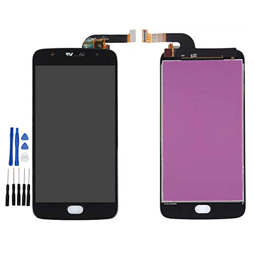 ixuan for Motorola Moto G5s XT1793 XT1794 XT1792 LCD Display Touch Screen Digitizer Assembly Replacement Repair Part Black