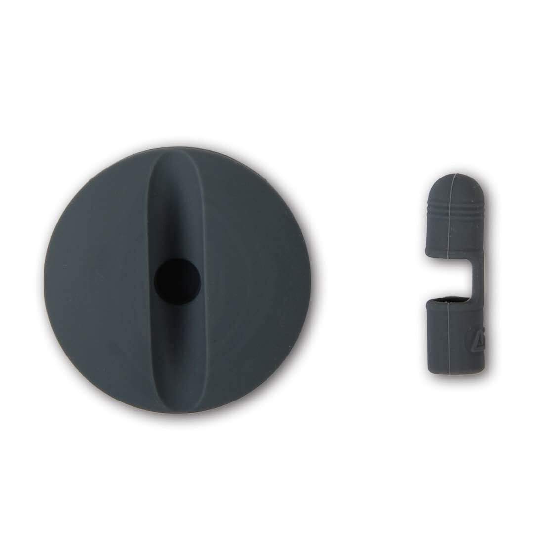 Voken Apple Pencil Stand,Stand Compatible with Apple Pencil,Solid Silicone Stand for Apple Pencil,Stand Horizontally and Vertically (Deep Grey)