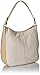 Calvin Klein Ashley Pebble Hobo, White/Nude