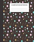 Paperback Composition Notebook: Unicorn Sweets Pattern Girly Cuteness College Ruled Notebook Lined School Journal Book
