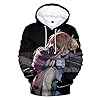 Unisex Anime Thema Hoodie 3D Print Sweatshirt Bovenkleding Cartoon karakter trui Ademend Casual Hoodie-Sweatshirt met…