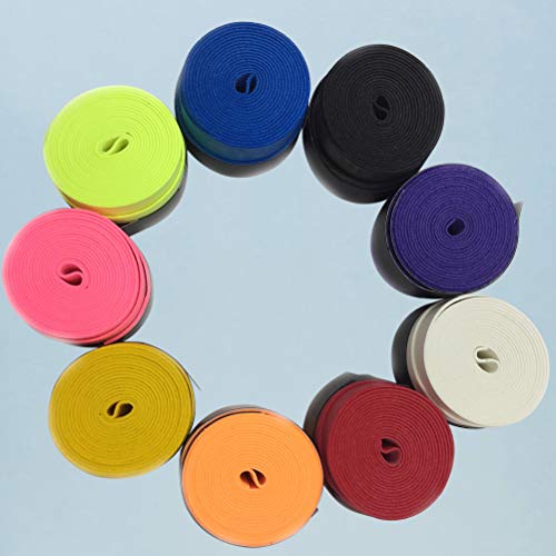 image for LIOOBO 9pcs Tennis Racket Grip Tape Overgrip Wrap Anti Skid for Squash