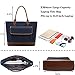 ZMSnow Laptop Bag for Women,15.6 Inch Laptop Book Bag for Grad Student, Nylon Lightweight Multi-Pockets Business Work Briefcase for Computer