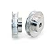 Witbot Aluminum gt2 Timing Pulley Bore 8mm Teeth 60 for 3D Printer GT2 Timing Belt (Pack of 2pcs)