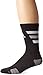 adidas Team Speed Traxion Crew Socks, Black/White/Aluminum 2, Small