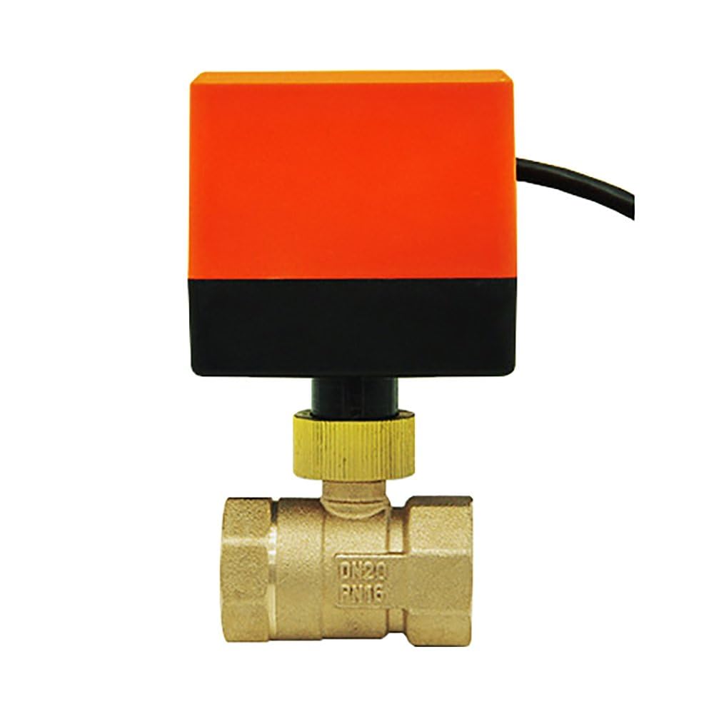 2 Way motorised Valve Electric Ball Valve AC220v AC24v DC12v 1/2 3/4 1 1-1/4 1-1/2 2 inch (AC24v, 3/4 pulgada)