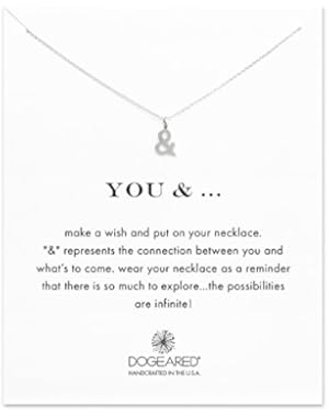 Sterling Silver You & Ampersand 16