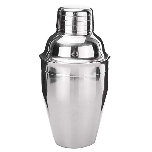 K&A company 8Pcs 250mL Stainless Steel Cocktail Shaker Mixer Drink Bartender Bar Tools Maker Set Kit - Thumbnail 5