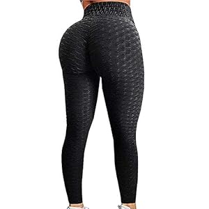 EXGOX Vrouwen Hoge Taille Yoga Broek Stretch Running Workout Yoga Leggings Tummy Control Sport Panty