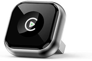 Wireless CarPlay Adapter for Apple iPhone - Convert Wired CarPlay to Wireless - USB C/A Plug and Play, Super Mini, Stable Blu