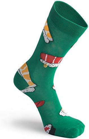 The Moja Club Men's Sushi Socks (LC027 - Sushi, Multicolour, Free Size)