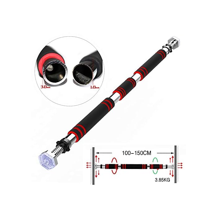 Buy Up Bar Bar for Door Frames, Horizontal bar on the door 3mm pullups