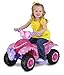 NEW! Disney Minnie Mouse Happy Helper 6-Volt Battery-Powered Quad Ride-On Toy for Girls with Wiping Cloth