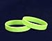 50 Pack Lime Green Silicone Bracelet Wristbands for Non-Hodgkins Lymphoma, Lyme Disease, Lymphoma, Muscual Dystrophy Fundraising