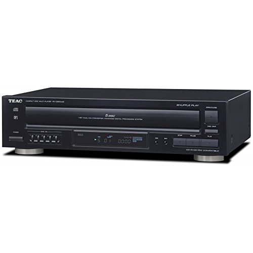 Teac PD-D2610MKII 5-Disc Carousel CD Player with Remote plus Mackie CR Series CR3 - 3" Creative Reference Multimedia Monitors (Pair)