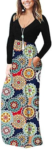 Fashion Boho Dresses for Women Casual Summer Sleeveless Floral Printed Cocktail Party Long Dress Beach Sun Dresses