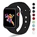 KEASDN for Apple Watch Band with Case 38mm 42mm, Silicone Sport iWatch Strap Band with Shock-proof Case for Apple Watch Series 3/2/1 Sport Nike+ and Edition