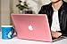 Macbook Air 13 inch Case , JOKHANG Ultra Slim Plastic Hard Shell Case Cover [2 in 1] with Keyboard Cover for Apple MacBook Air 13 Inch (Models: A1369 /A1466)- Rose Gold
